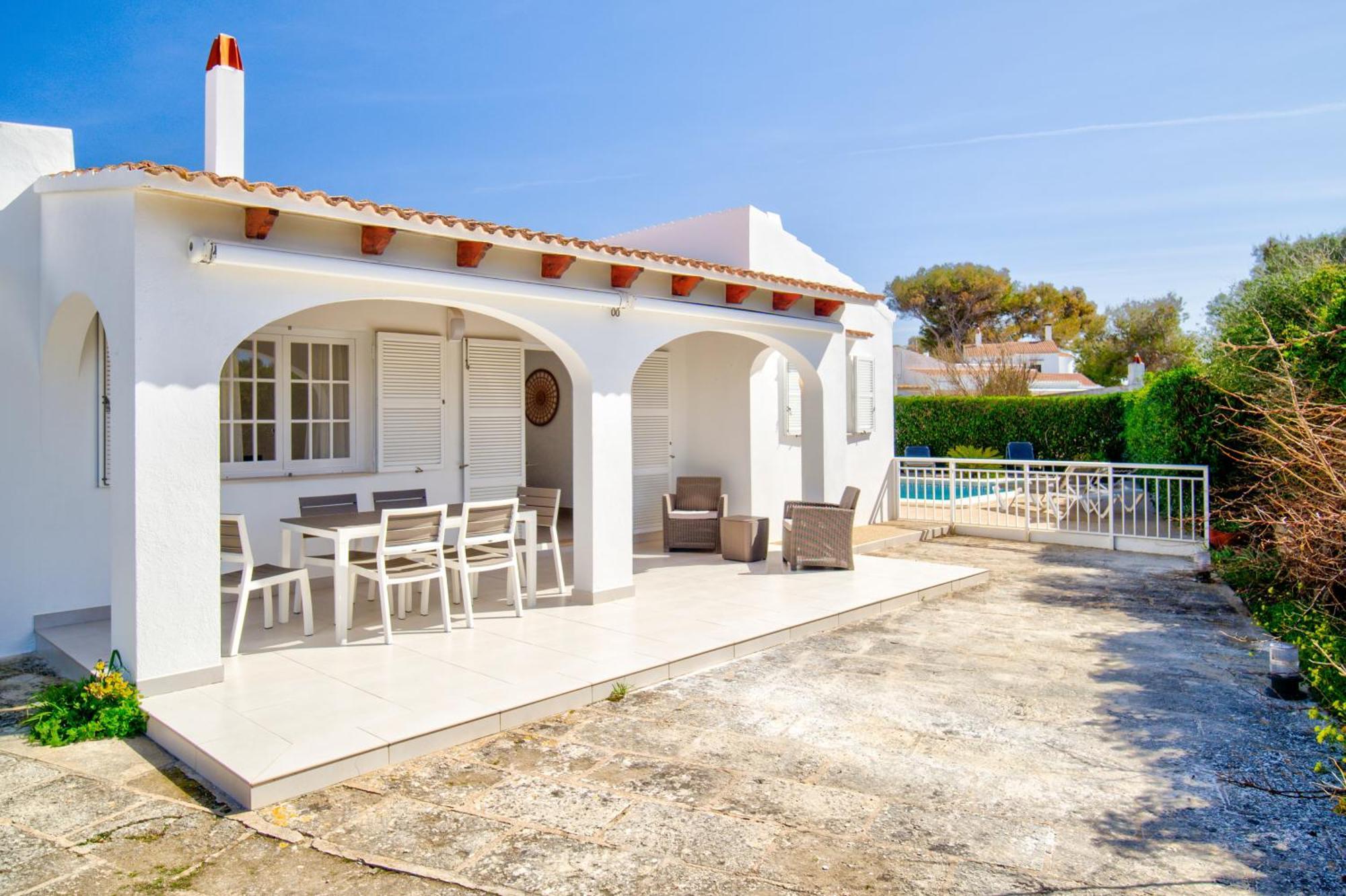 Cas Buc - Villa Con Piscina A Pasitos Del Mar Кала Бланка Екстериор снимка